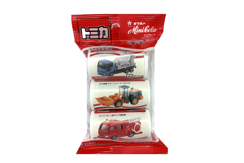 トミカミニコーラ | 【駄菓子と子供菓子の】オリオン株式会社【面白い